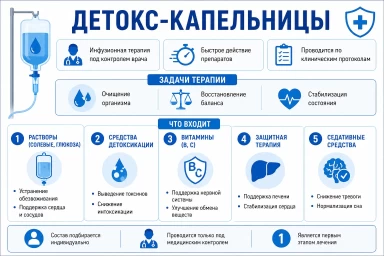 Капельница от наркотиков на дому в Тетюшах