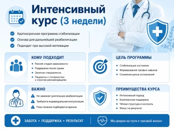 Реабилитация за 21 день в Тетюшах